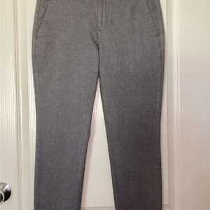 Banana Republic Factory Women’s Black and White Cropped Ankle Pants